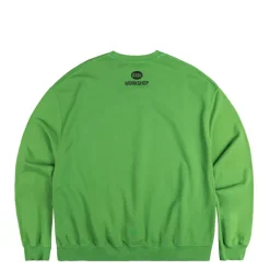 Crewnecks*032c 'Lucky Strike' Oversized Crewneck Faded Bright Green