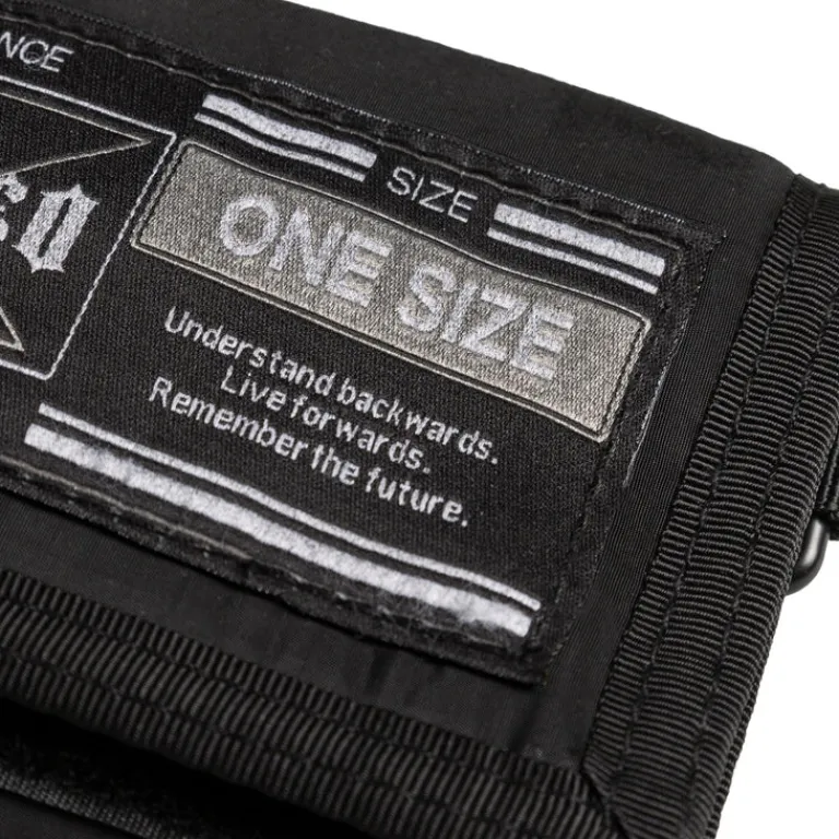 Taschen*032c 'Team' Tag Lanyard Wallet Black