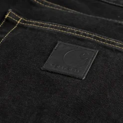 Hosen*Carhartt WIP Aaron Pant Black Stone Washed