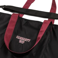 Taschen*Carhartt WIP Alumni Tote Bag Black / Scarlet