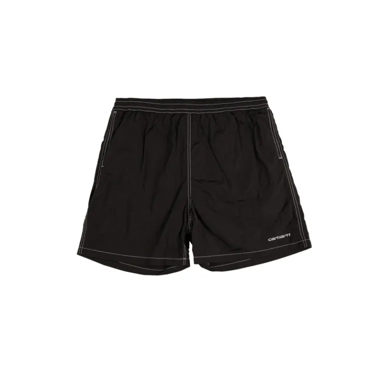 Shorts*Carhartt WIP Canby Swim Trunks Black / White