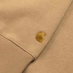 Crewnecks*Carhartt WIP Chase Sweatshirt Dusty Hamilton Brown / Gold