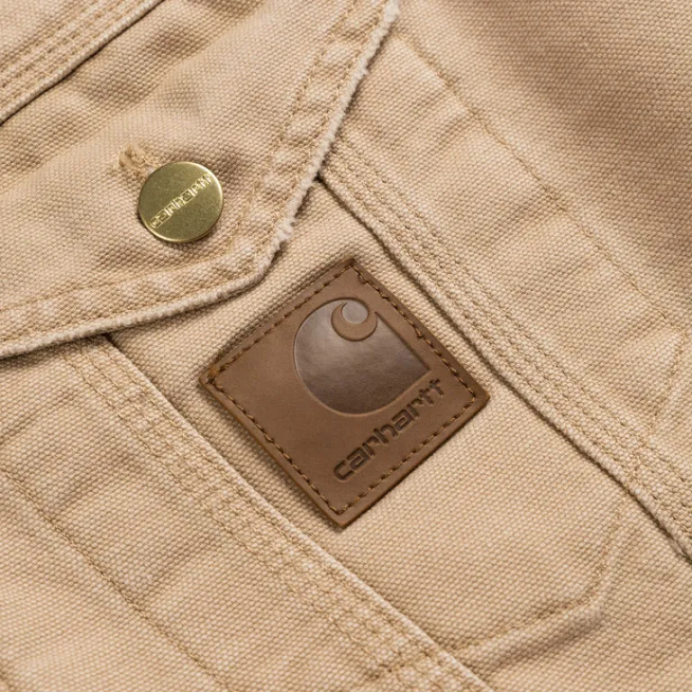 Jacken*Carhartt WIP Dayton Trucker Jacket Dusty Hamilton Brown / Tobacco Stone Canvas
