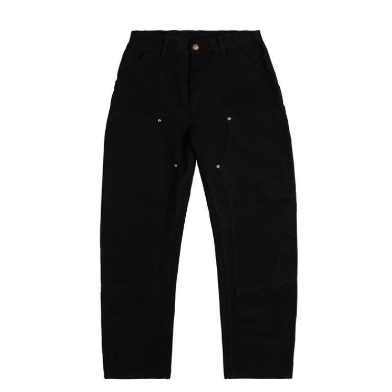 Hosen*Carhartt WIP Double Knee Pant Black Rinsed