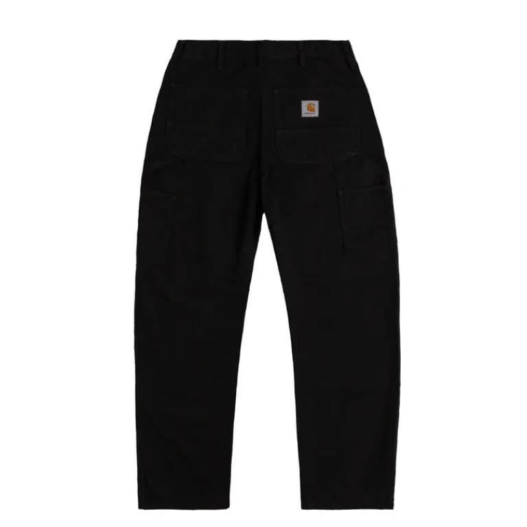 Hosen*Carhartt WIP Double Knee Pant Black Rinsed