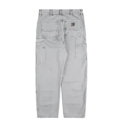 Hosen*Carhartt WIP Double Knee Pant Black Chalk Wash