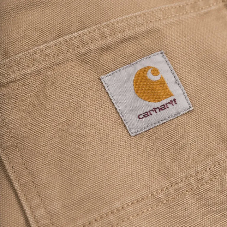 Hosen*Carhartt WIP Double Knee Pant Peanut Aged Canvas