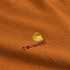 Hoodies*Carhartt WIP Hooded American Script Sweat Sienne