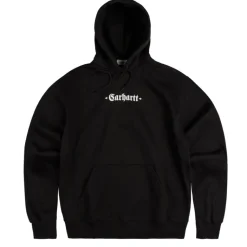 Hoodies*Carhartt WIP Hooded Greatest Hits Sweat Black / White