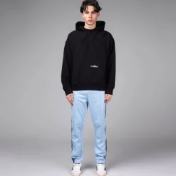 Hoodies*Carhartt WIP Hooded Label Script Sweat Black