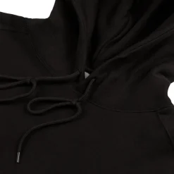Hoodies*Carhartt WIP Hooded Label Script Sweat Black
