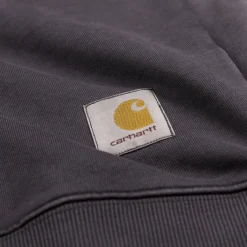 Crewnecks*Carhartt WIP Hudson Sweat Black Chalk Wash