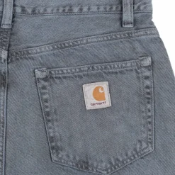 Hosen*Carhartt WIP Landon Pant Black / Blue Fog Garment Dyed