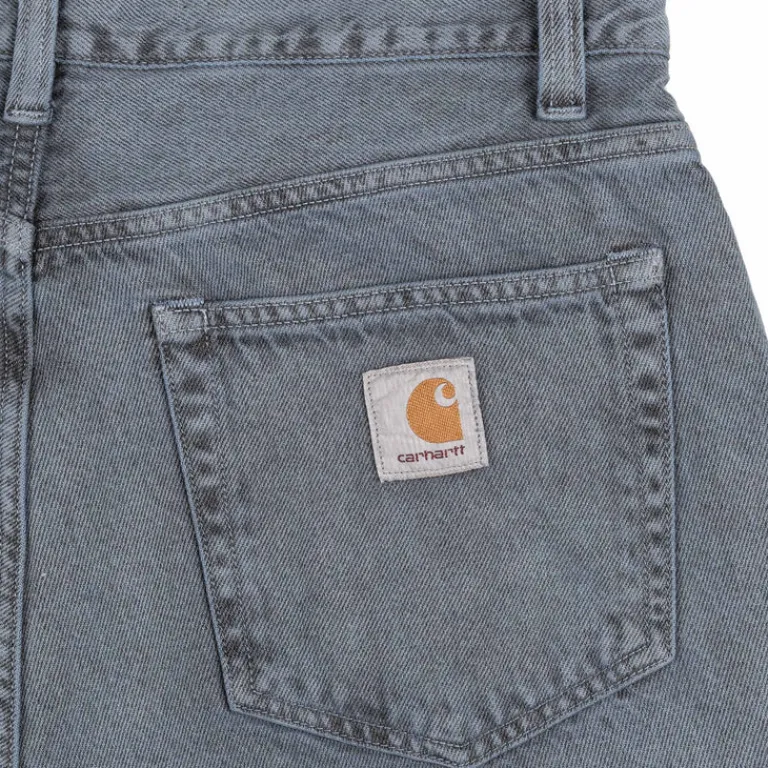 Hosen*Carhartt WIP Landon Pant Black / Blue Fog Garment Dyed