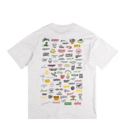 T-Shirts*Carhartt WIP Logo T-Shirt Ash Heather