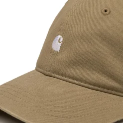 Caps & Bucket Hats*Carhartt WIP Madison Logo Cap Leather / White