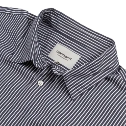 Hemden*Carhartt WIP Notus Shirt Arvin Stripe / Space