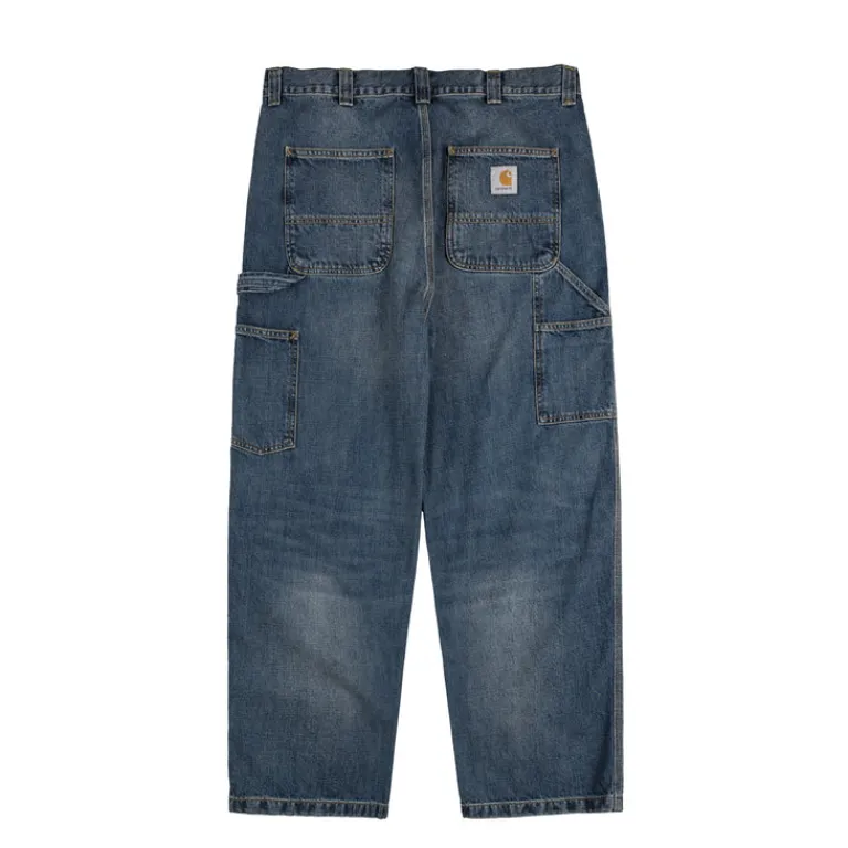 Hosen*Carhartt WIP OG Single Knee Pant Blue Dark Used Wash