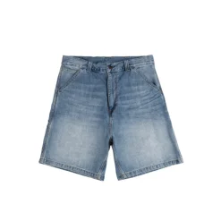 Shorts*Carhartt WIP OG Single Knee Short Blue Burst Washed