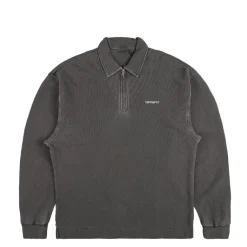 Crewnecks*Carhartt WIP Pique Script Sweat Black / White