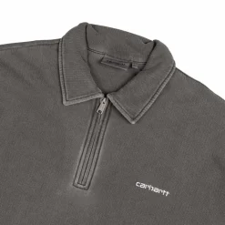 Crewnecks*Carhartt WIP Pique Script Sweat Black / White