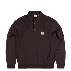 Crewnecks*Carhartt WIP Polo Sweatshirt Palisander
