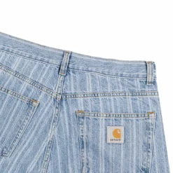 Shorts*Carhartt WIP Rylan Short 'Hampton' Denim Rylan Stripe / Blue