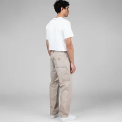 Hosen*Carhartt WIP Single Knee Pant Dusky Beige Stone Canvas