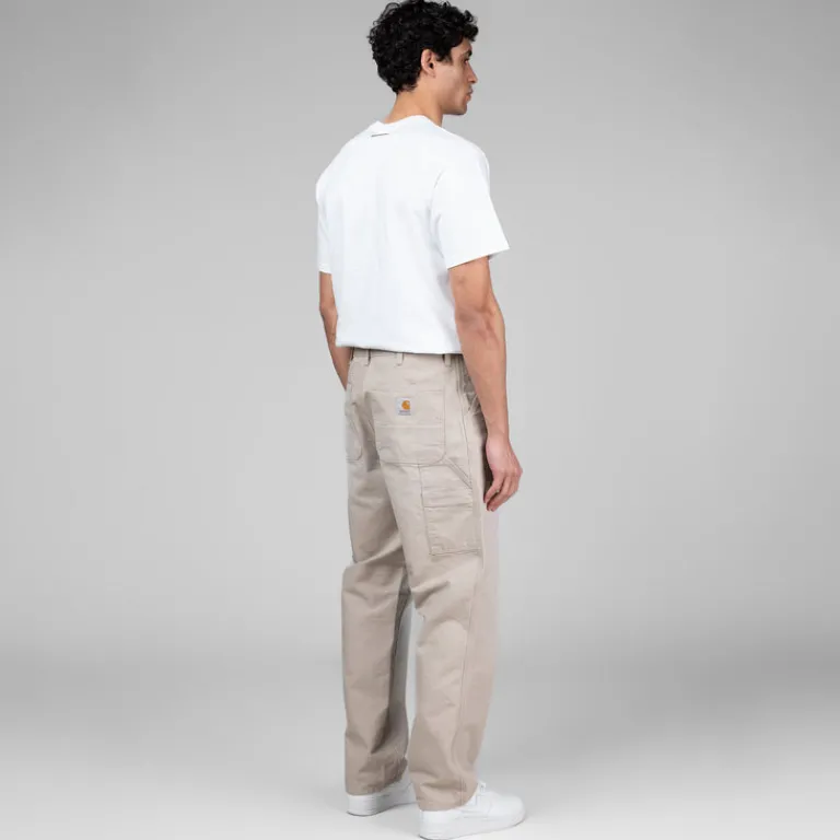 Hosen*Carhartt WIP Single Knee Pant Dusky Beige Stone Canvas