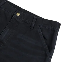 Hosen*Carhartt WIP Single Knee Pant Black Stone Canvas