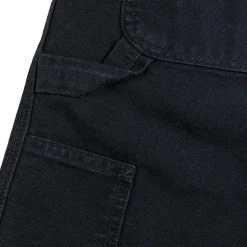 Hosen*Carhartt WIP Single Knee Pant Black Stone Canvas
