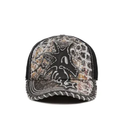 Caps & Bucket Hats*CHITO International Seahorse Mesh Hat Black