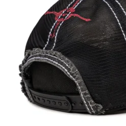 Caps & Bucket Hats*CHITO International Seahorse Mesh Hat Black