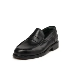 Leder Sneaker|Loafer*Clarks Originals Craft James Lo Black Leather