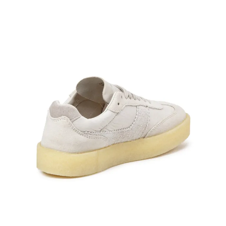 Leder Sneaker|Terrace Casual Sneaker*Clarks Originals Tor 80. W Off White Combi