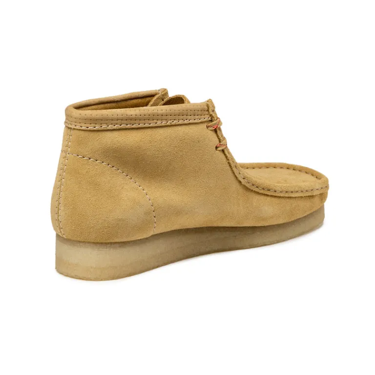 Leder Sneaker*Clarks Originals Wallabee Boot Golden Tan Suede