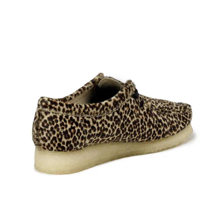 Leder Sneaker*Clarks Originals Wallabee Leopard