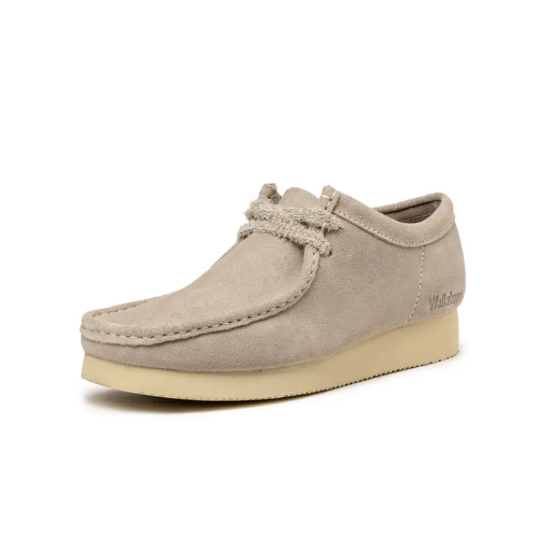 Leder Sneaker*Clarks Originals Wallabee 2604 Sand Suede