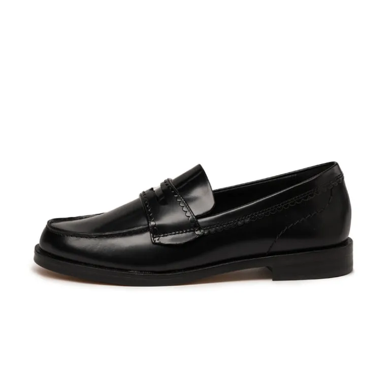 Leder Sneaker|Loafer*Clarks Straven Edge Black