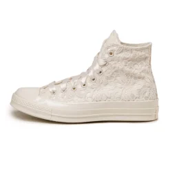High-Top Sneaker|Leder Sneaker*Converse Chuck Taylor All Star '70 Hi Vintage White / Black