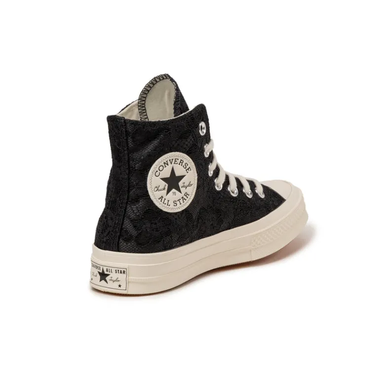Leder Sneaker|High-Top Sneaker*Converse Chuck Taylor All Star '70 Hi Black / Total Eclipse / Egret
