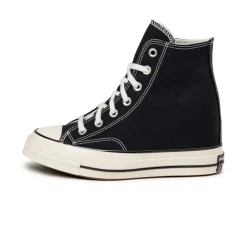 Leder Sneaker|High-Top Sneaker*Converse Chuck Taylor All Star '70 Wedge Hi Black / Egret / White