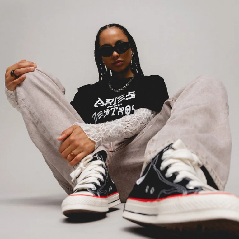 Vegane Sneaker|High-Top Sneaker*Converse Chuck Taylor All Star '70 Hi *Sketch Pack* Black / White / Red