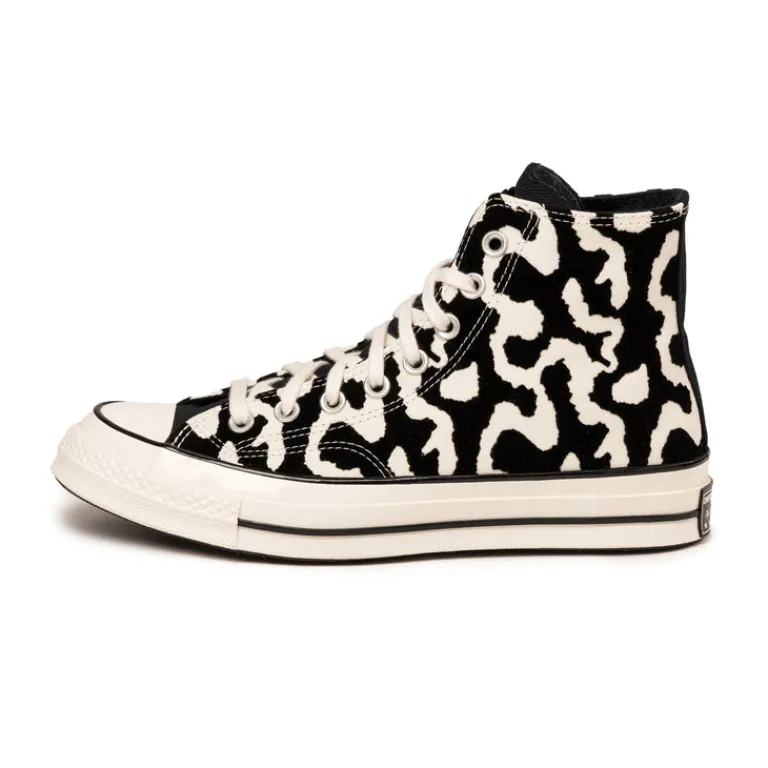 Leder Sneaker|High-Top Sneaker*Converse Chuck Taylor All Star '70 Hi Black / Egret / Black