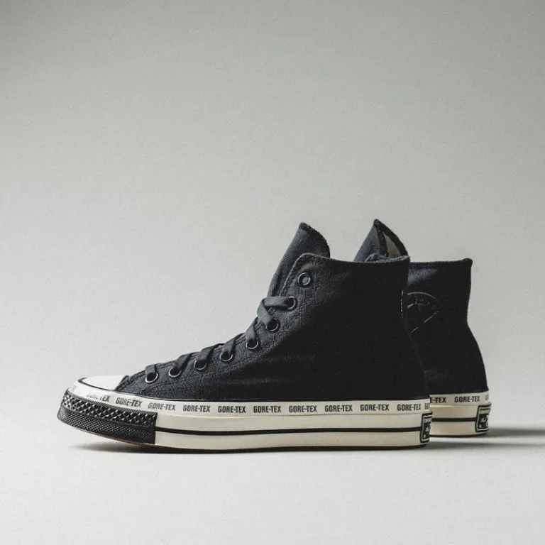 Wasserdichte Sneaker|Vegane Sneaker*Converse Chuck Taylor All Star '70 Hi *GTX* Shadow Woods / Black / Sharkskin
