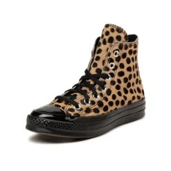 High-Top Sneaker*Converse Chuck Taylor All Star '70 Hi *Ponyhair* Gold / Black / White