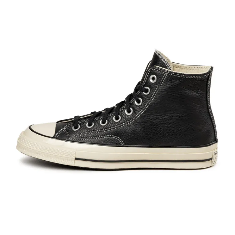Leder Sneaker|High-Top Sneaker*Converse Chuck Taylor All Star '70 Hi Black / Natural Ivory / Egret