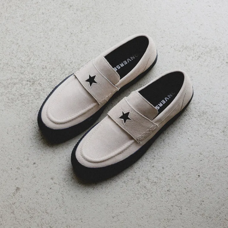 Leder Sneaker|Loafer*Converse Chuck Taylor All Star Loafer Light Dune / Light Dune / Black