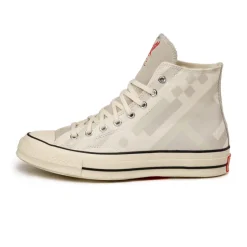 Vegane Sneaker|High-Top Sneaker*Converse x Liverpool FC Chuck Taylor All Star '70 Hi Egret / Silver Green / Moon Beam