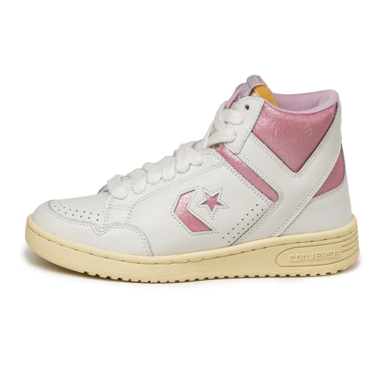 Leder Sneaker|High-Top Sneaker*Converse x Shai Gilgeous-Alexander Shai Weapon Vintage White / Winsome Orchid